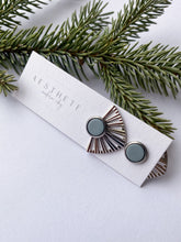 Load image into Gallery viewer, Gatsby Studs - Silver