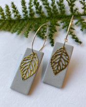 Load image into Gallery viewer, Leaf Hoops
