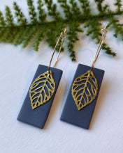 Load image into Gallery viewer, Leaf Hoops
