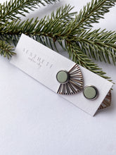 Load image into Gallery viewer, Gatsby Studs - Silver
