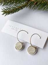 Load image into Gallery viewer, Stella Hoops - Silver
