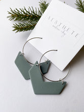 Load image into Gallery viewer, Agave Hoops - Silver
